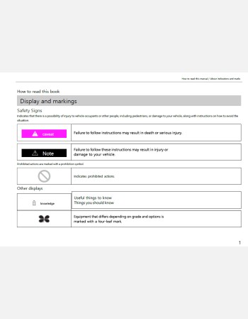 subaru impreza gu 2022-2023 owners manual in english